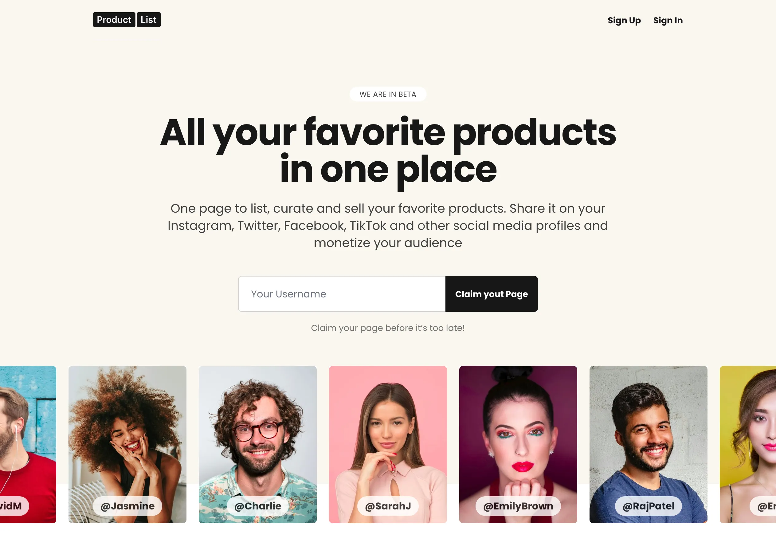 ProductList